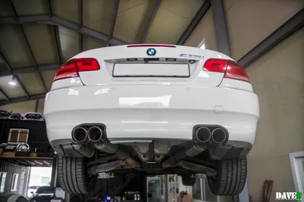 BMW E93 335I 부밍없는 커스텀배기작업.데븐퍼포먼스 / 용인 처인구