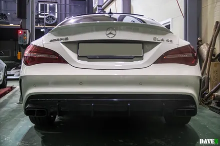 CLA45AMG 중간소음기 스포츠레조 작업 / 용인 처인구