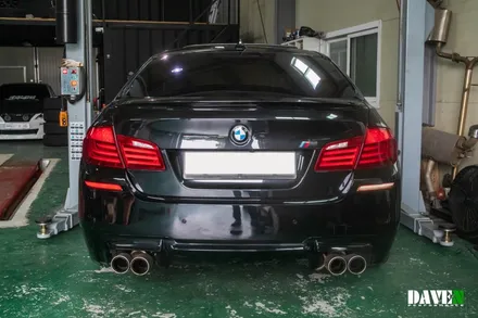 BMW 528I 듀얼가변머플러 커스텀작업 / 용인 처인구