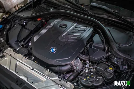 BMW G20 340I 다운파이프+허브스페이스 장착 / 용인 처인구