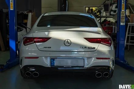 CLA45AMG S 데븐퍼포먼스 가변배기 / 용인 처인구