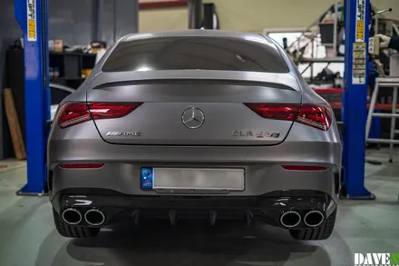 CLA45AMG S 데븐퍼포먼스 가변배기 장착+당일구조변경 / 용인 처인구