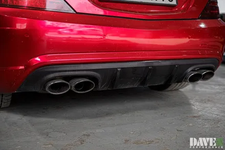 심금을 울리는 SLK 55AMG 스포츠레조+듀얼가변엔드 커스텀 작업 / 용인 처인구