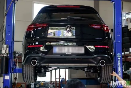 출력에 걸맞는 과하지 않은 배기 GOLF GTI  스포츠레조+가변엔드 커스텀 작업 / 용인 처인구
