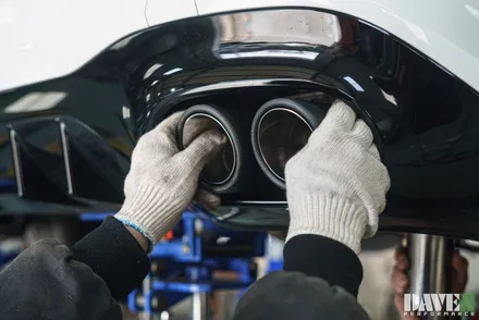 얕보면 큰 코 다치는 A35 AMG 스포츠레조+논가변엔드 커스텀 작업 / 용인 처인구