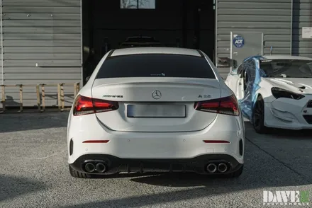 얕보면 큰 코 다치는 A35 AMG 스포츠레조+논가변엔드 커스텀 작업 / 용인 처인구
