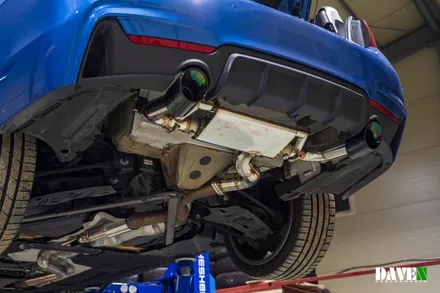 BMW 428I컨버터블 2.0터보 커스텀가변배기 작업 / 용인 처인구