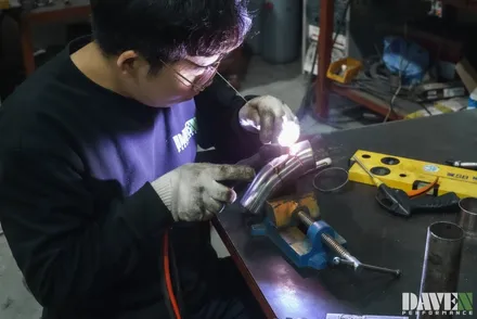 마지막 실키식스 NA 528i F10 스포츠레조+듀얼가변엔드 커스텀 작업 / 용인 처인구