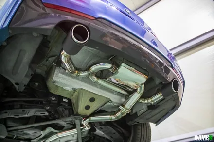BMW F32 428I 커스텀 듀얼머플러+카본팁 작업 / 용인 처인구
