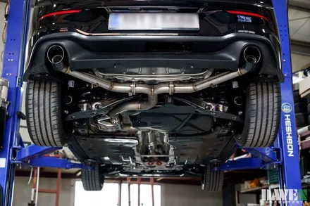 출력에 걸맞는 과하지 않은 배기 GOLF GTI  스포츠레조+가변엔드 커스텀 작업 / 용인 처인구