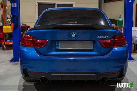 BMW 428I컨버터블 2.0터보 커스텀가변배기 작업 / 용인 처인구