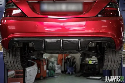 심금을 울리는 SLK 55AMG 스포츠레조+듀얼가변엔드 커스텀 작업 / 용인 처인구