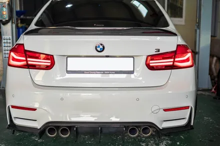 F80M3 노멀배기(CS배기)M퍼포먼스 배기이식작업,플랩떠는소리해결! / 용인 처인구