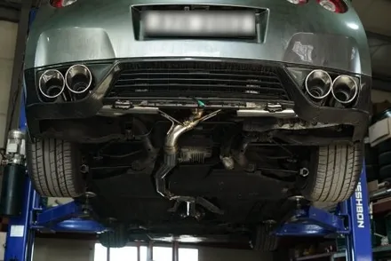 VR사운드가 살아숨쉬는 GTR 35 스포츠레조+듀얼가변엔드 커스텀 작업 / 용인 처인구