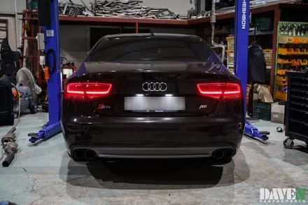 성능에 걸맞는 사운드 S8 4.0L TFSI 스포츠레조+데븐가변엔드 커스텀 작업 / 용인 처인구