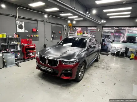 개포랩핑 BMW X4 에이버리 사틴블랙 / 강남, 개포, 양재
