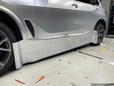 강남랩핑 BMW X5 타이니봇 펄메탈실버 / 강남, 개포, 양재