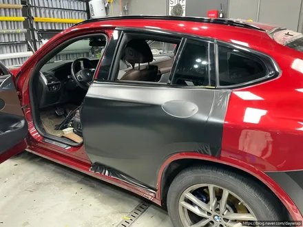 개포랩핑 BMW X4 에이버리 사틴블랙 / 강남, 개포, 양재