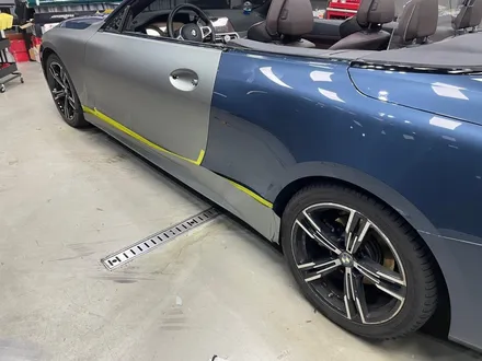 강남랩핑 BMW 4시리즈 컨버터블 타이니봇 무광 밀레니엄 제이드 / 강남, 개포, 양재
