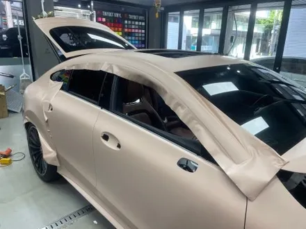 논현 랩핑 벤츠 GT43 전체랩핑 타이니봇 매트 디설트 텐 / 강남, 개포, 양재