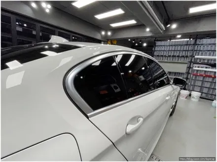 논현랩핑 BMW 5시리즈 크롬죽이기 / 강남, 개포, 양재