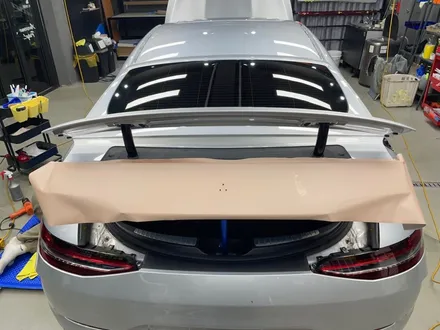 논현 랩핑 벤츠 GT43 전체랩핑 타이니봇 매트 디설트 텐 / 강남, 개포, 양재