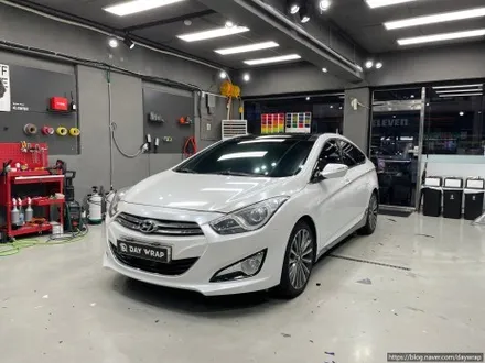 개포랩핑 현대 i40 타이니봇 메탈페인트화이트&쥬시밀크그레이 / 강남, 개포, 양재