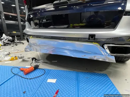 강남랩핑 BMW X5 타이니봇 펄메탈실버 / 강남, 개포, 양재