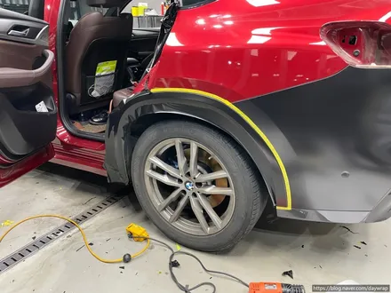 개포랩핑 BMW X4 에이버리 사틴블랙 / 강남, 개포, 양재