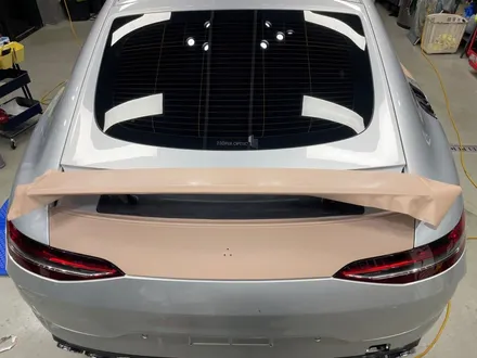 논현 랩핑 벤츠 GT43 전체랩핑 타이니봇 매트 디설트 텐 / 강남, 개포, 양재