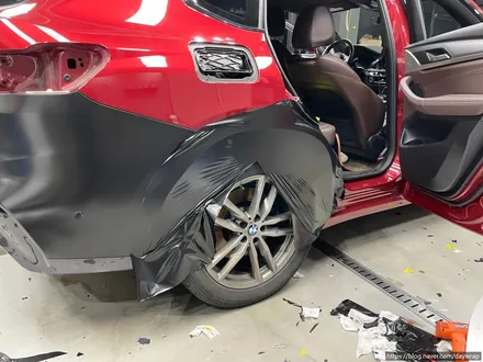 개포랩핑 BMW X4 에이버리 사틴블랙 / 강남, 개포, 양재