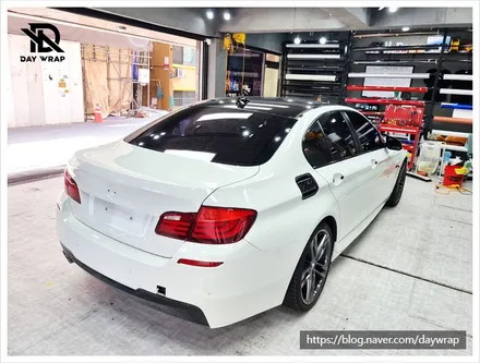 논현랩핑 BMW 520D 택랩 모시그린 / 강남, 개포, 양재