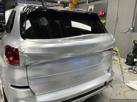 강남랩핑 BMW X5 타이니봇 펄메탈실버 / 강남, 개포, 양재