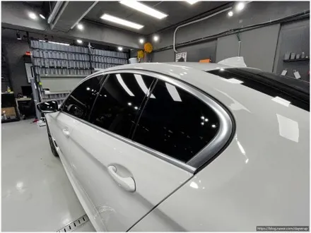 논현랩핑 BMW 5시리즈 크롬죽이기 / 강남, 개포, 양재