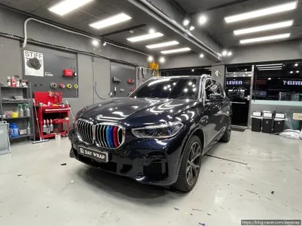 강남랩핑 BMW X5 타이니봇 펄메탈실버 / 강남, 개포, 양재