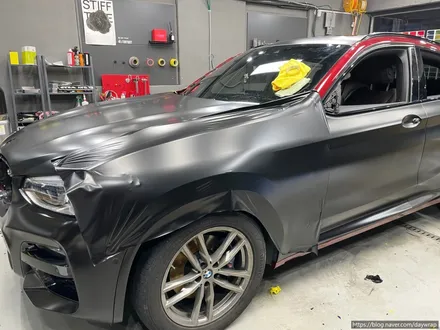 개포랩핑 BMW X4 에이버리 사틴블랙 / 강남, 개포, 양재