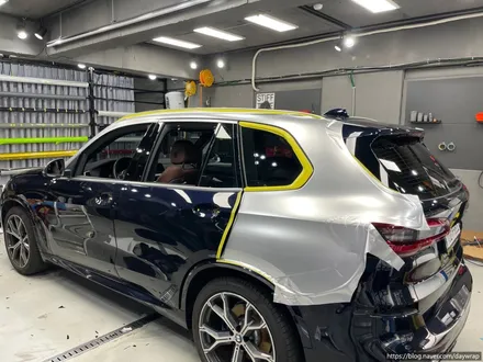 강남랩핑 BMW X5 타이니봇 펄메탈실버 / 강남, 개포, 양재