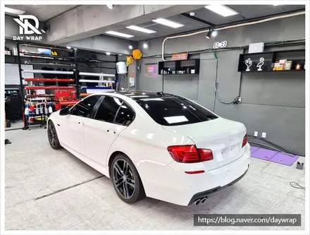 논현랩핑 BMW 520D 택랩 모시그린 / 강남, 개포, 양재