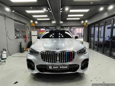 강남랩핑 BMW X5 타이니봇 펄메탈실버 / 강남, 개포, 양재