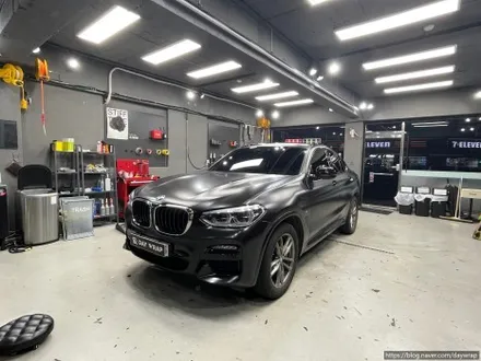 개포랩핑 BMW X4 에이버리 사틴블랙 / 강남, 개포, 양재
