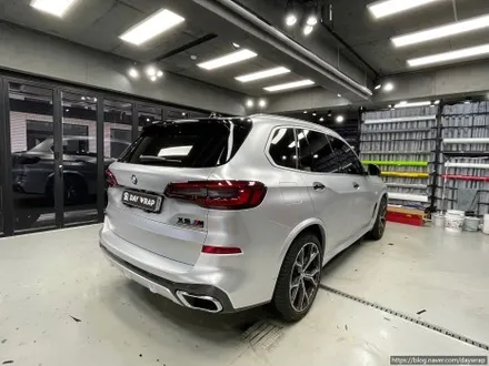 강남랩핑 BMW X5 타이니봇 펄메탈실버 / 강남, 개포, 양재
