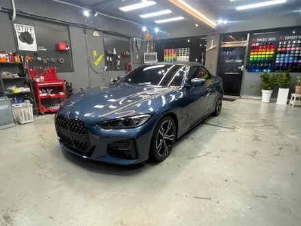 강남랩핑 BMW 4시리즈 컨버터블 타이니봇 무광 밀레니엄 제이드 / 강남, 개포, 양재