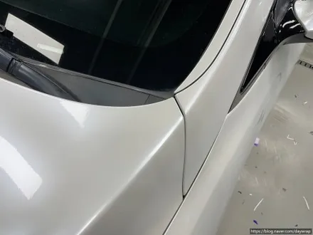 개포랩핑 현대 i40 타이니봇 메탈페인트화이트&쥬시밀크그레이 / 강남, 개포, 양재