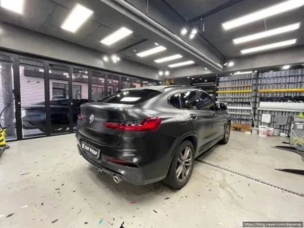 개포랩핑 BMW X4 에이버리 사틴블랙 / 강남, 개포, 양재