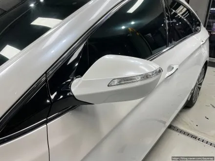 개포랩핑 현대 i40 타이니봇 메탈페인트화이트&쥬시밀크그레이 / 강남, 개포, 양재