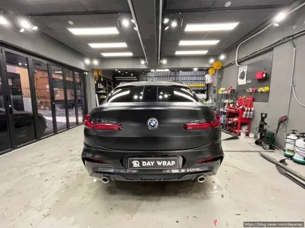 개포랩핑 BMW X4 에이버리 사틴블랙 / 강남, 개포, 양재