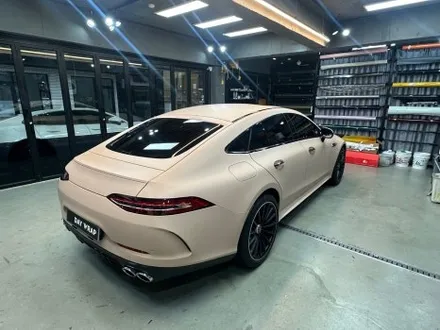 논현 랩핑 벤츠 GT43 전체랩핑 타이니봇 매트 디설트 텐 / 강남, 개포, 양재