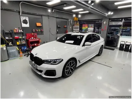 논현랩핑 BMW 5시리즈 크롬죽이기 / 강남, 개포, 양재