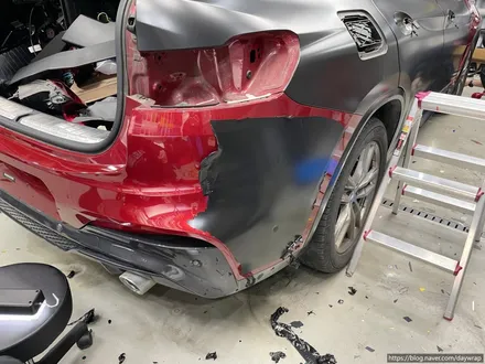 개포랩핑 BMW X4 에이버리 사틴블랙 / 강남, 개포, 양재