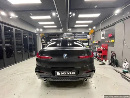 개포랩핑 BMW X4 에이버리 사틴블랙 / 강남, 개포, 양재